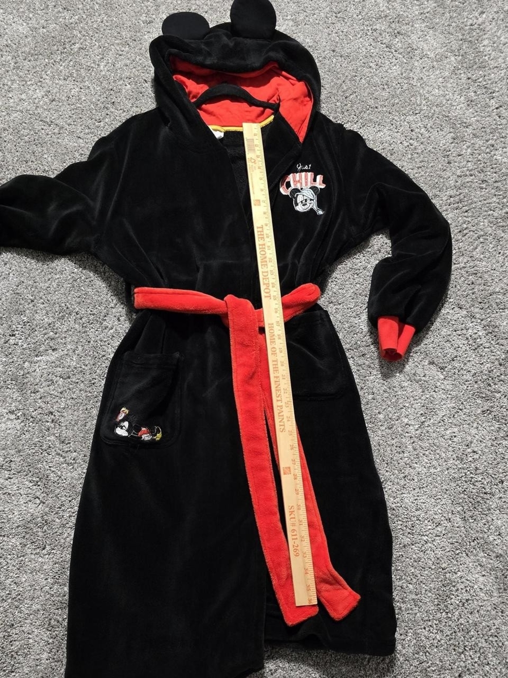 Disney ADULT  Hooded  Robe - Picture 6 of 7